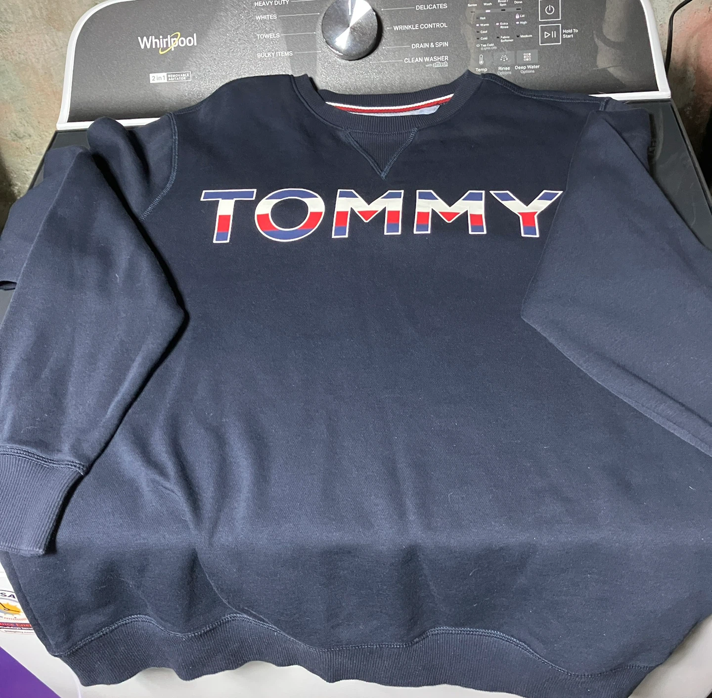 Tommy Hilfiger Navy Blue Sweatshirt