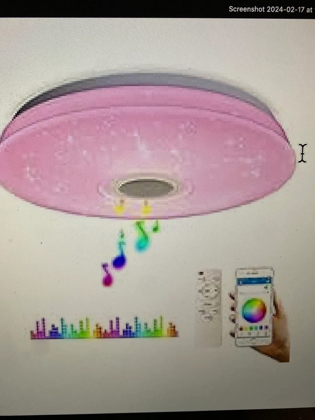 Led lamp and speaker