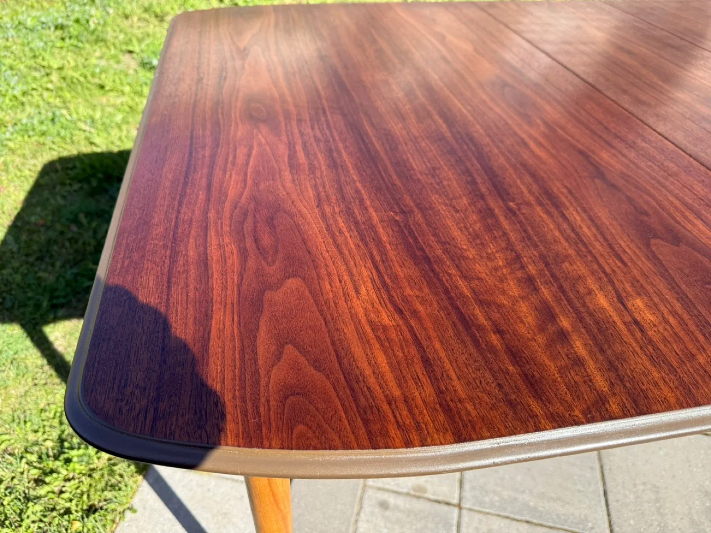 Mcm Danish Walnut Table Fully Restored image indicator(2)