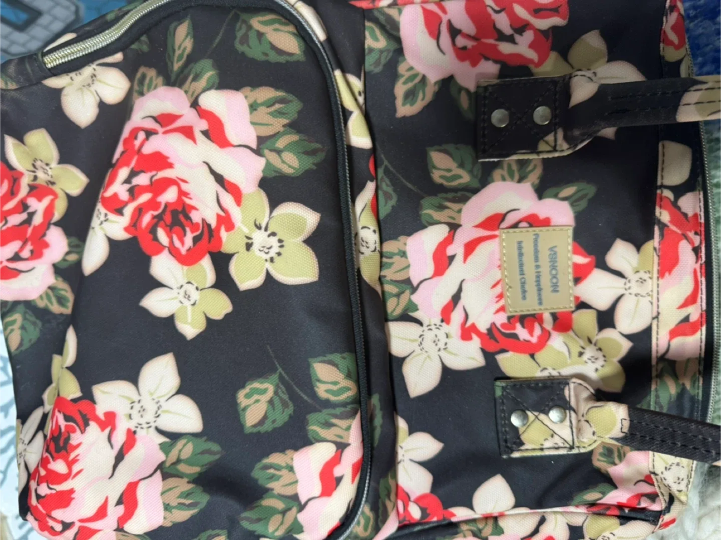 VSNOON Floral Print Backpack - Same Day Availability image indicator(3)