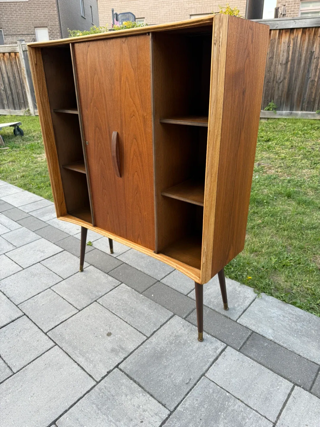 Mid-Century Modern Walnut Cabinet image indicator(5)