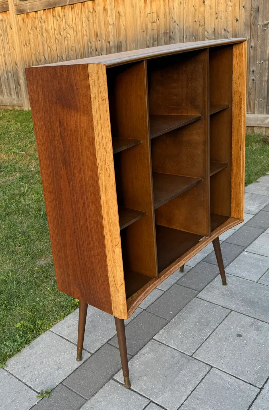 Mid-Century Modern Walnut Cabinet image indicator(9)