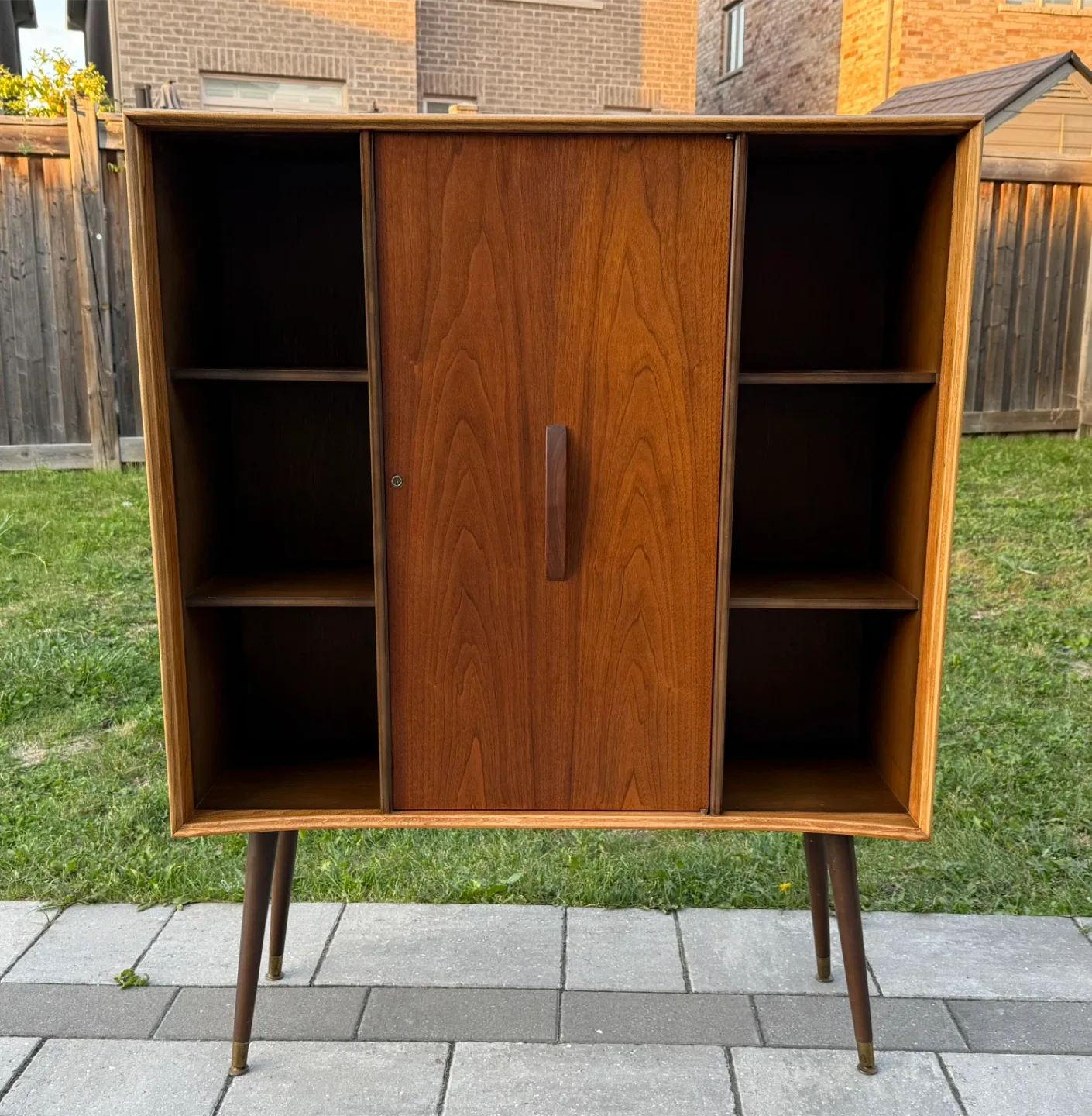 Mid-Century Modern Walnut Cabinet image indicator(7)
