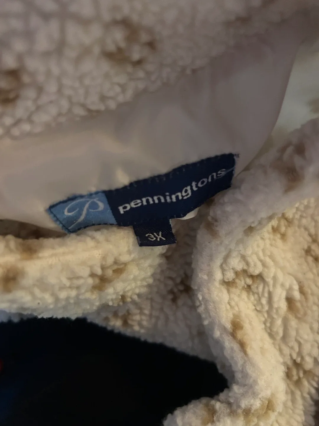Penningtons 3X Fleece Jacket image indicator(3)