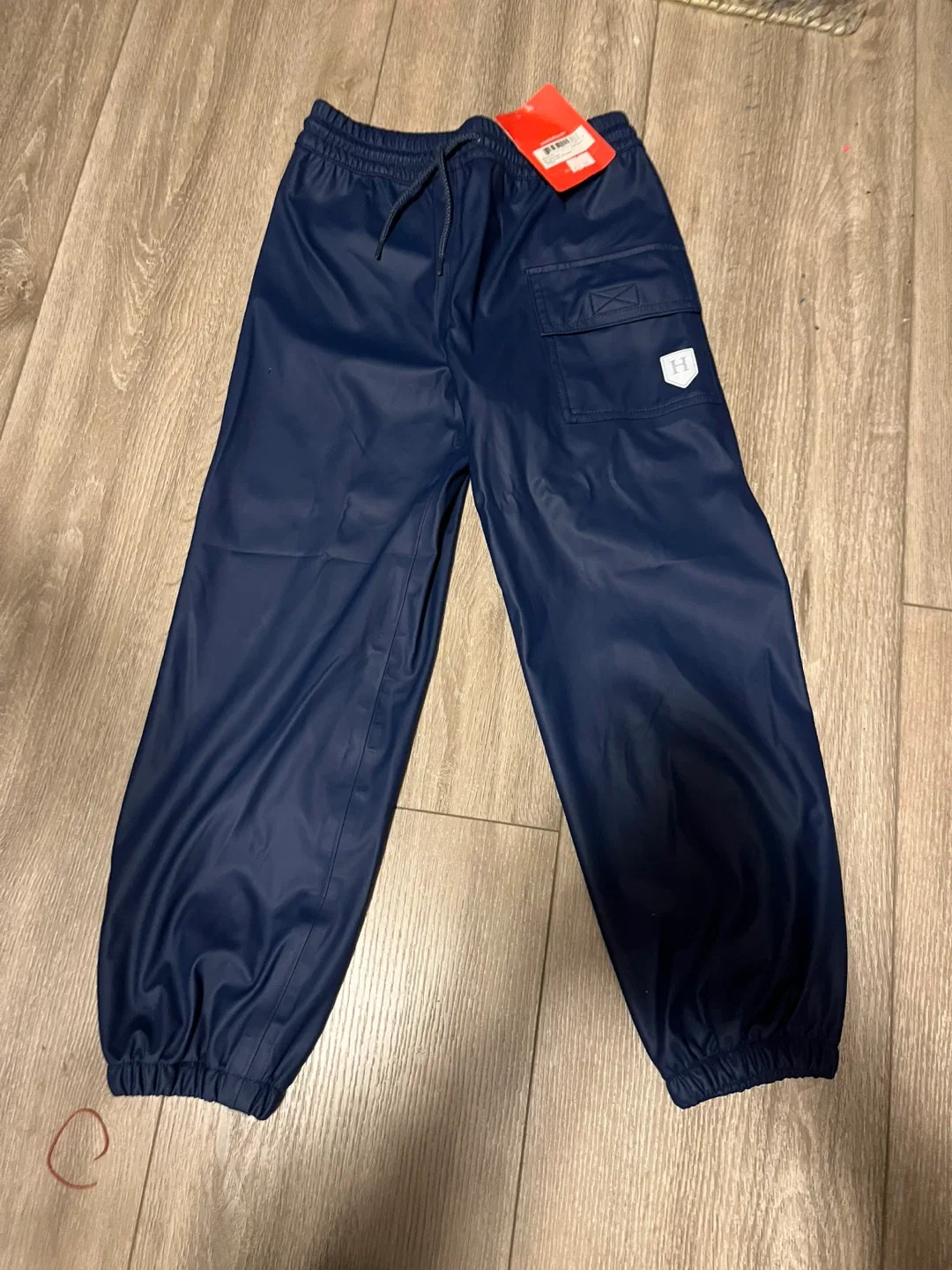 Hatley Navy Splash Pants - Size 6 - New