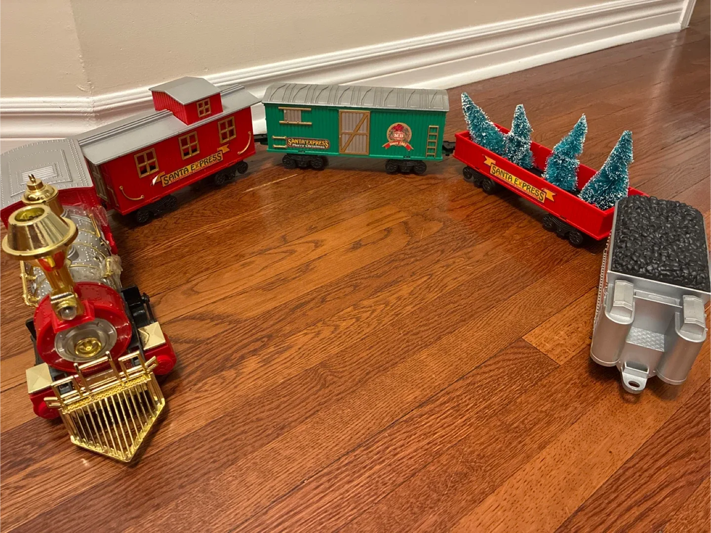 Holiday Living Santa's Express Christmas Train Set image indicator(2)