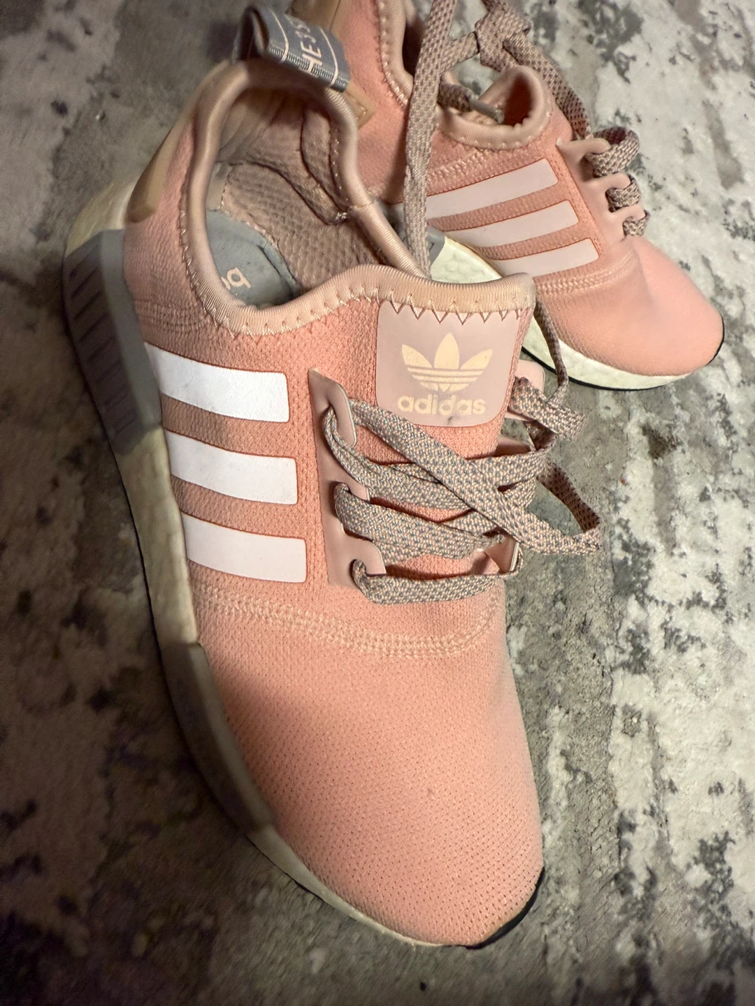 Adidas NMD_R1 Pink Sneakers us 6 - photo 2