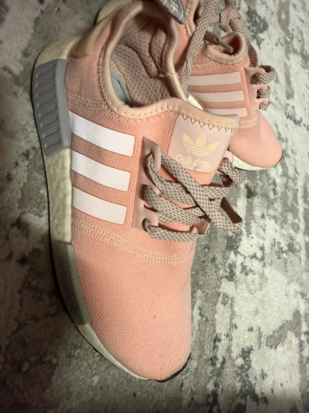 Adidas NMD_R1 Pink Sneakers us 6 - photo 3