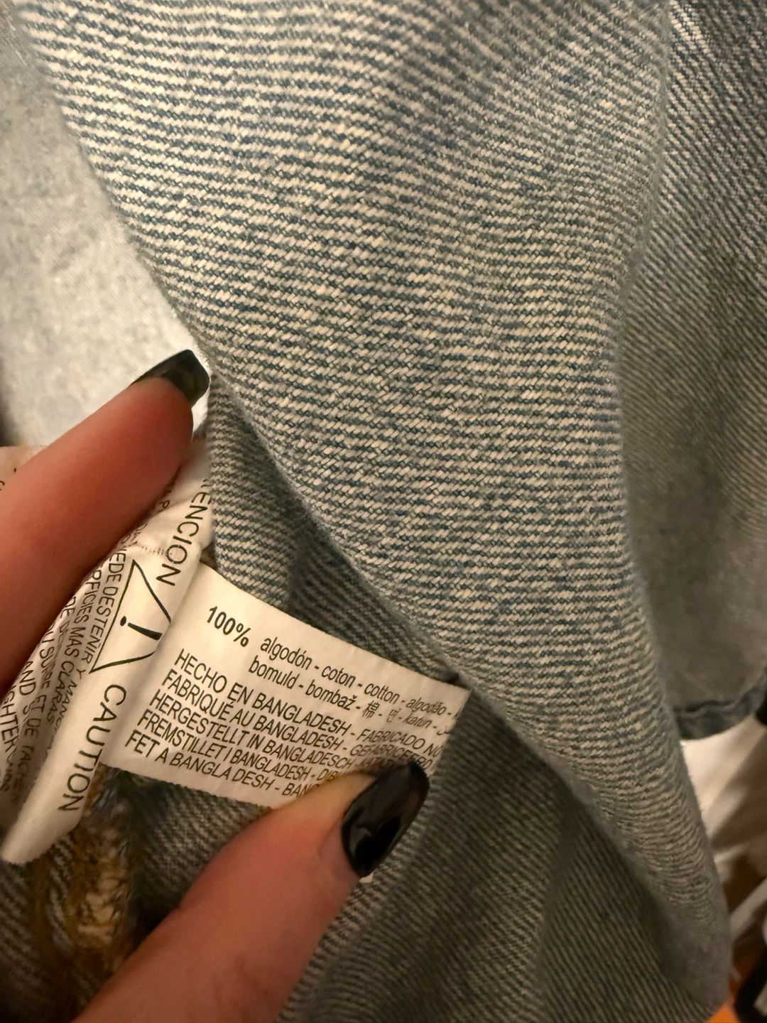 Zara Denim Jacket - Size M - photo 3