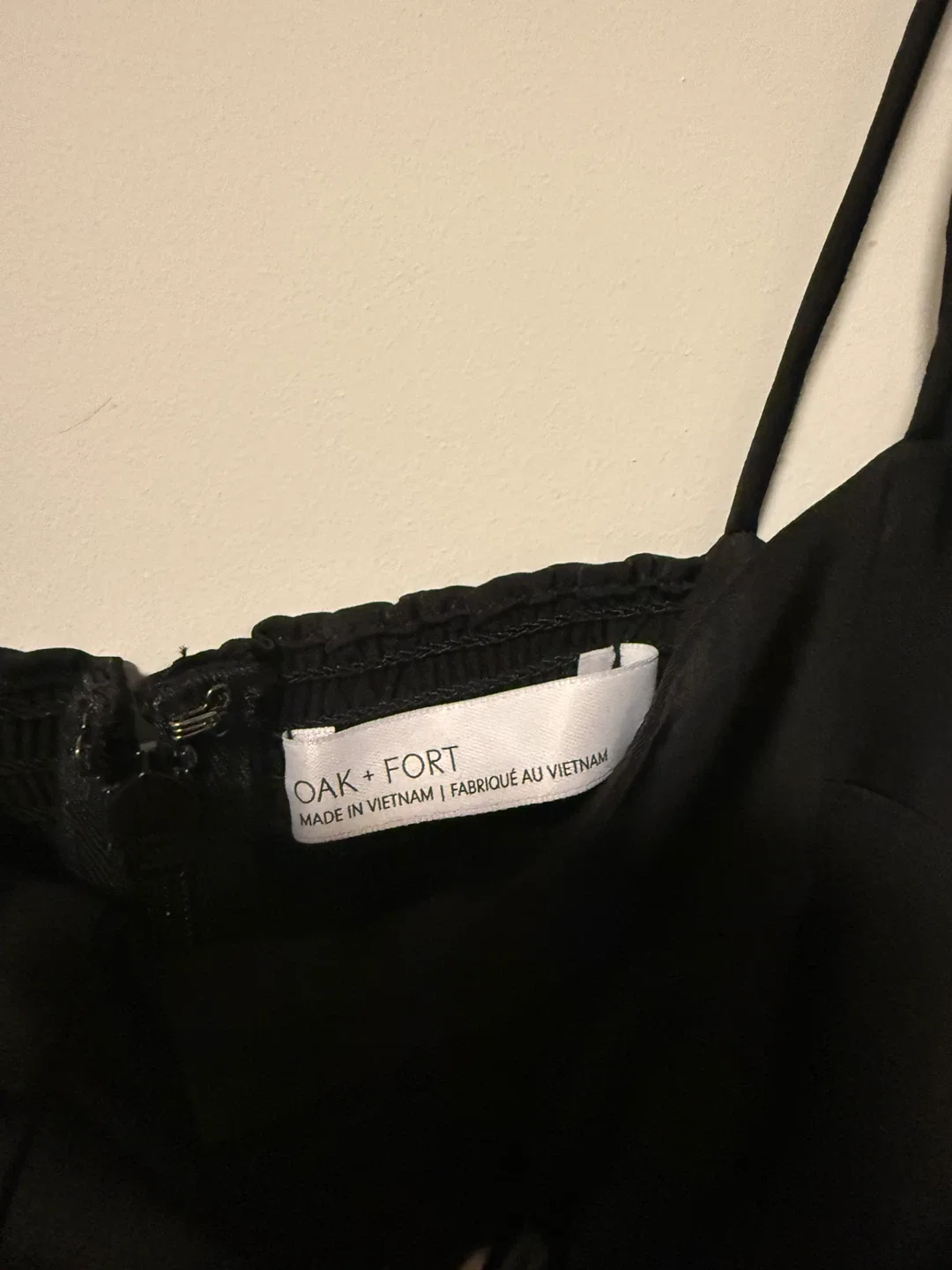 Oak + Fort Black Dress Size 0 image indicator(2)