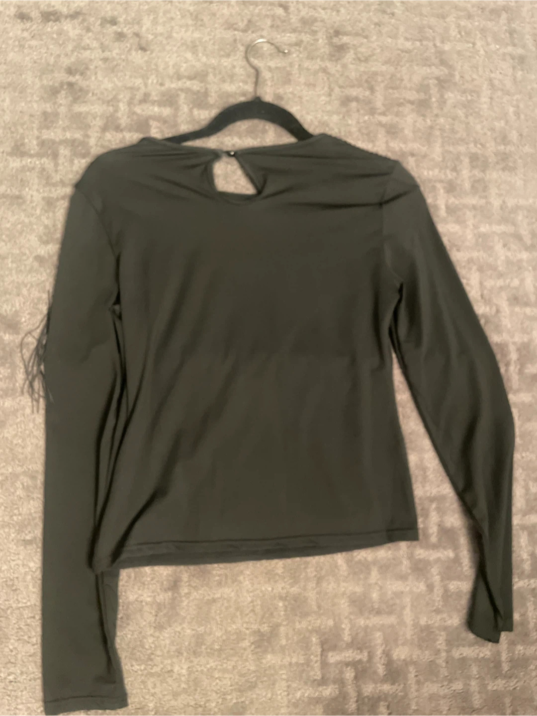 Fringe Long Sleeve Top - photo 2