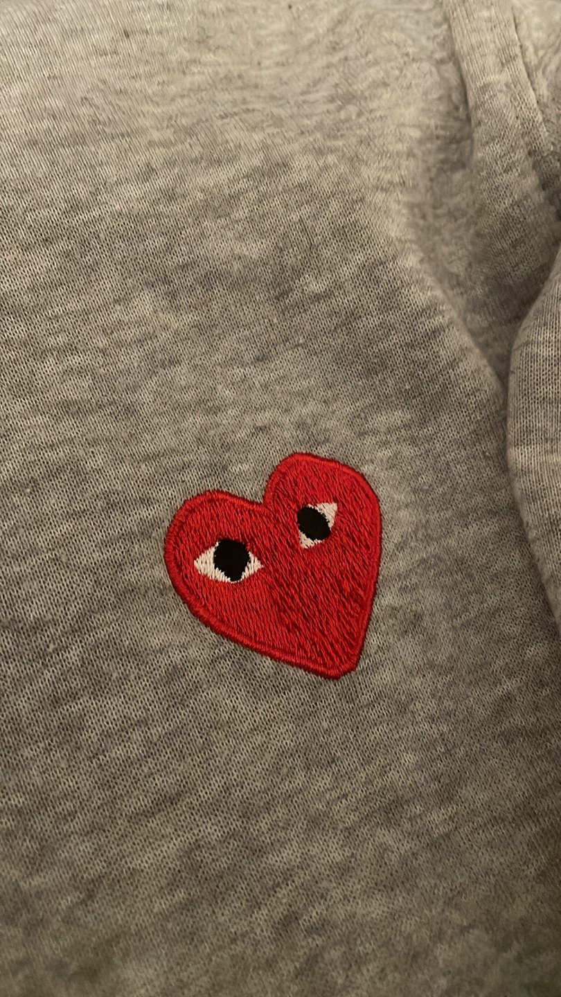 Comme des Garçons PLAY Grey Hoodie - photo 3