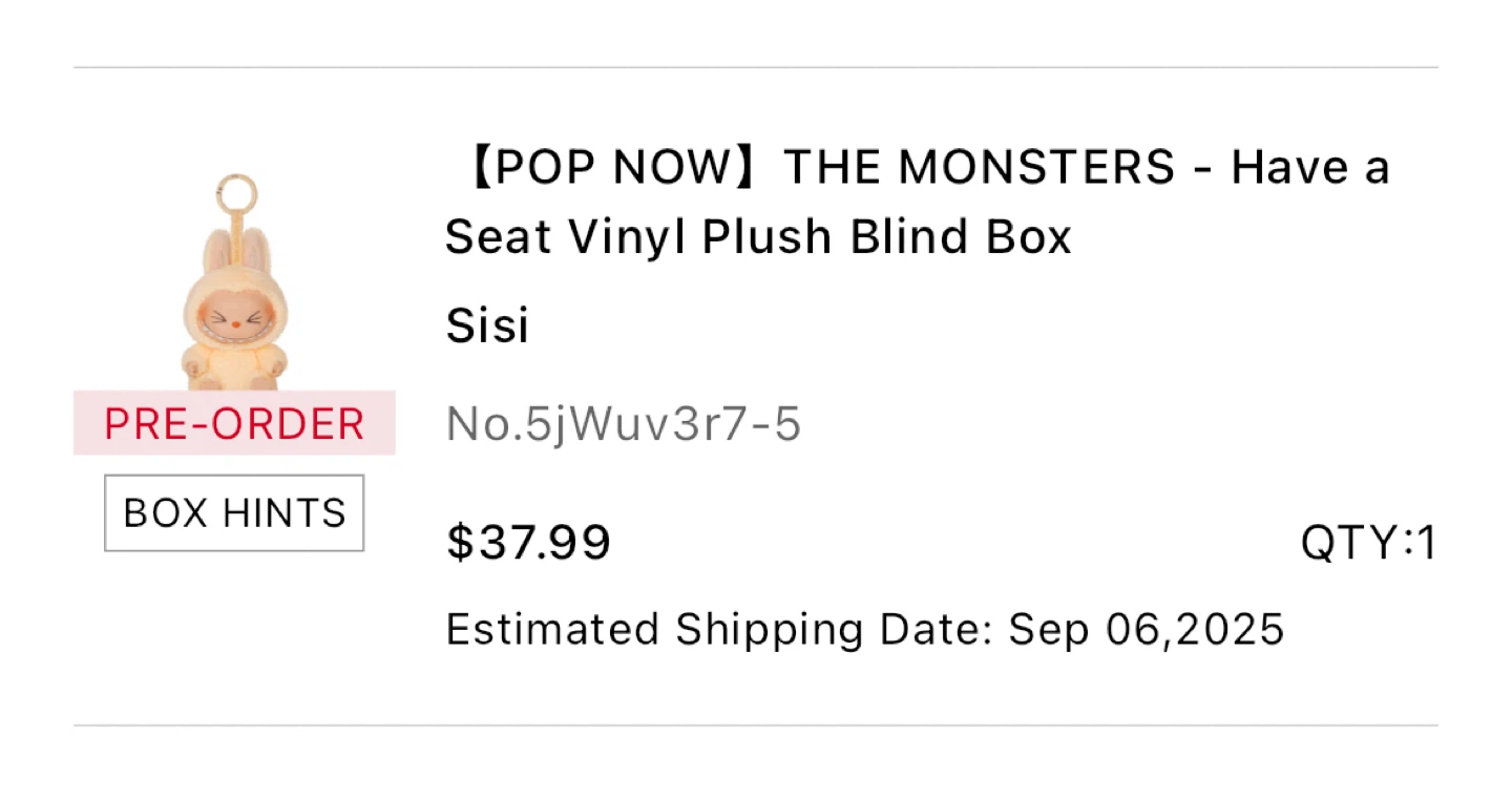Pop Mart The Monsters HAS Sisi Labubu - photo 4