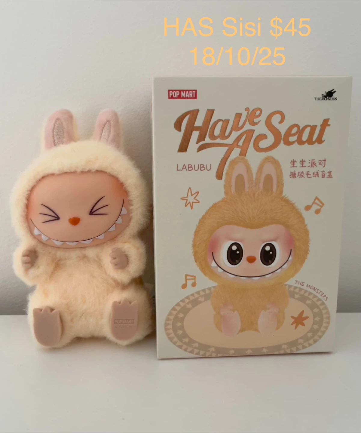 Pop Mart The Monsters HAS Sisi Labubu