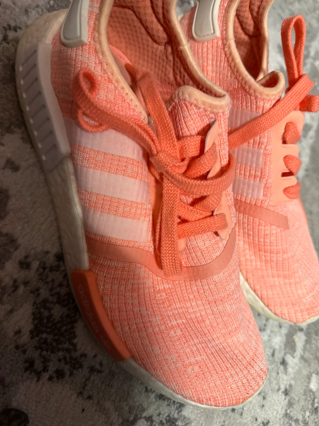 Adidas NMD R1 Peach Shoes size 7