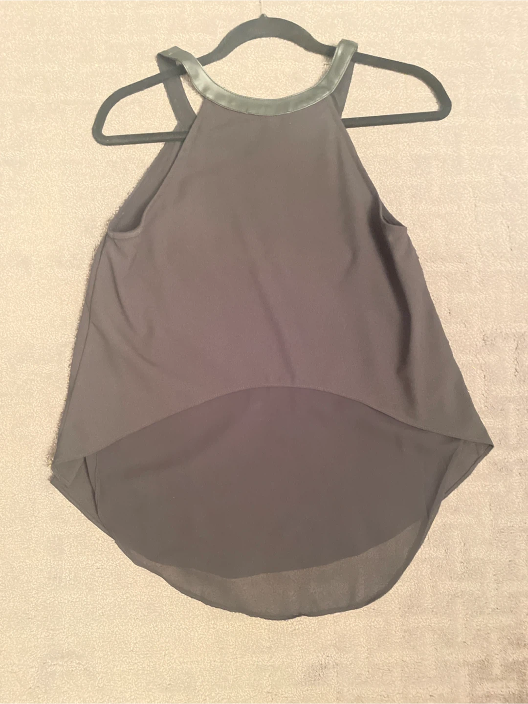 ANGL Black Sleeveless Top - Size S - photo 2