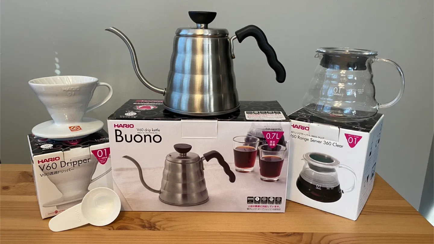 Hario V60 Coffee Brewing Complete Set