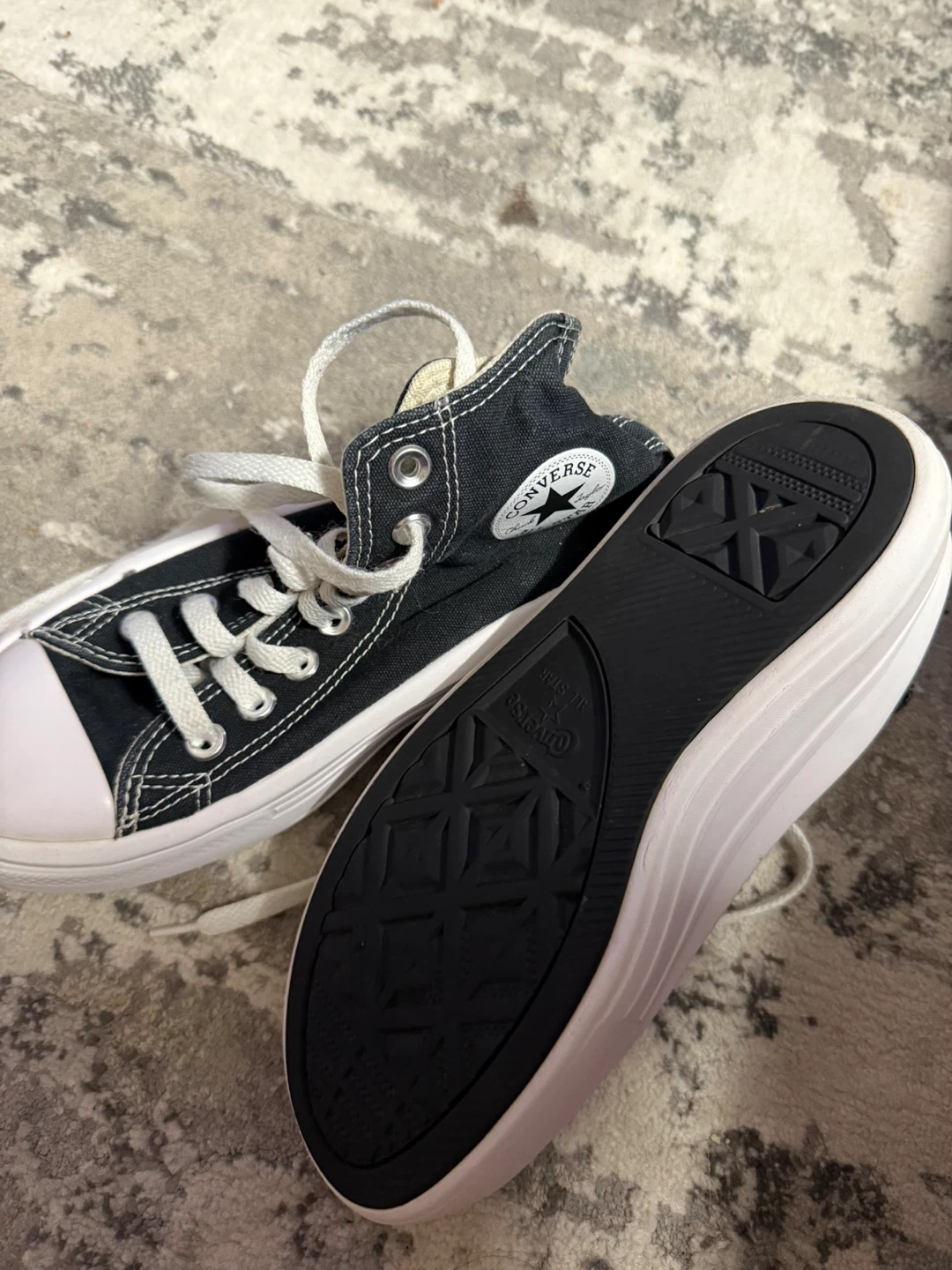 Converse  All Star Lift High Top - Black size 6 - photo 3