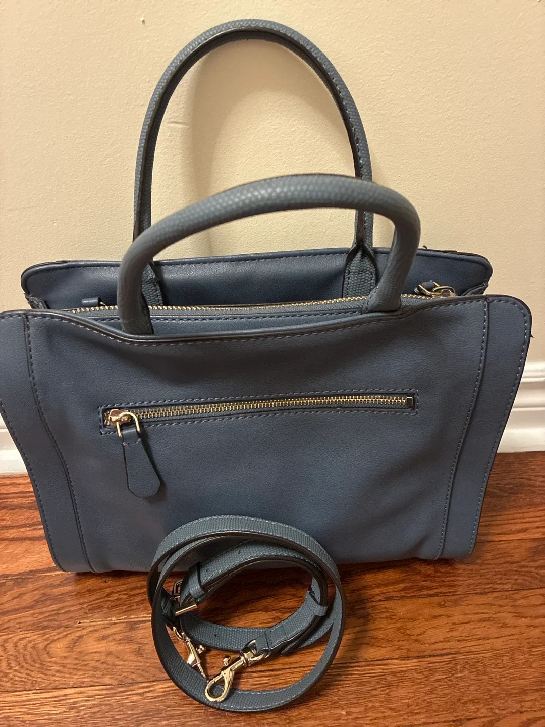 Guess Blue Satchel Bag image indicator(2)