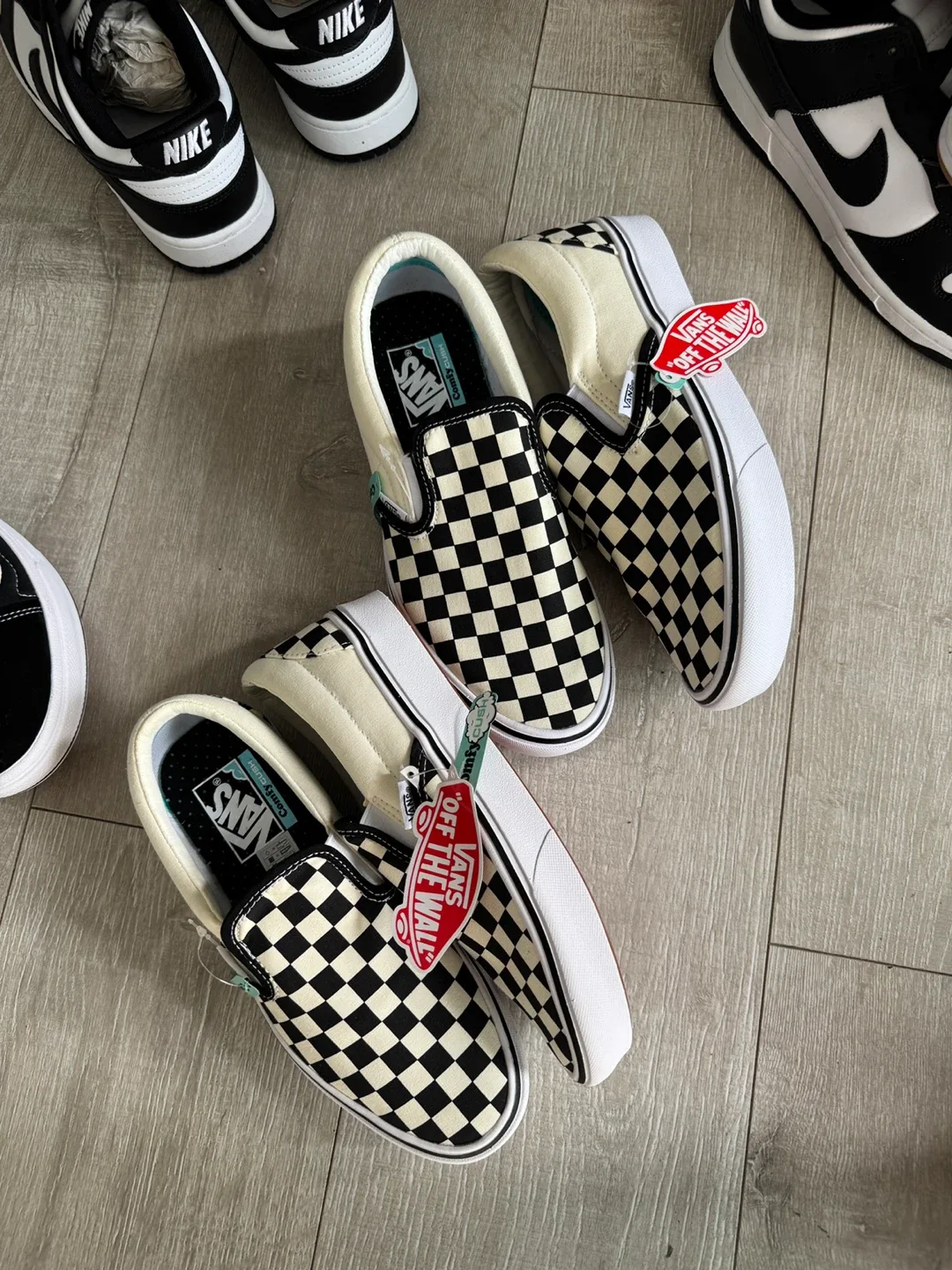 New Vans Slip-On Checkerboard ComfyCush thumbnail