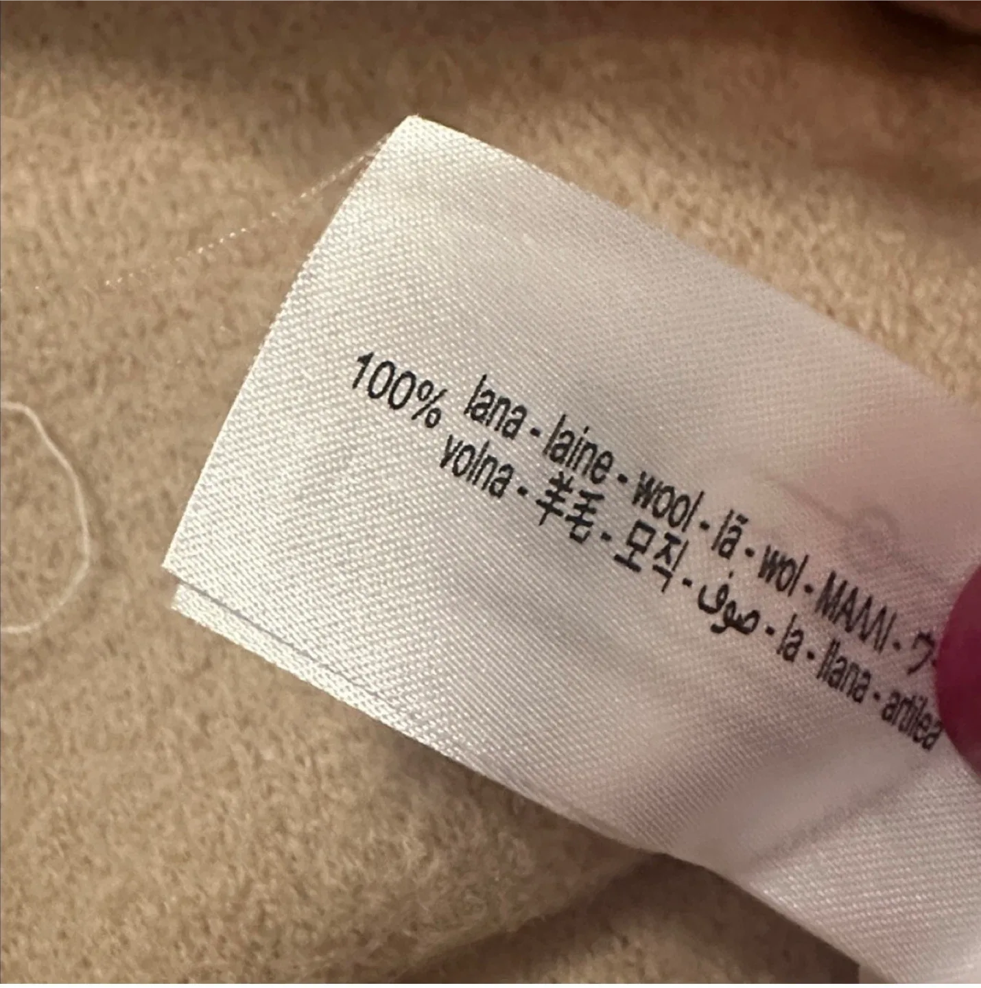 Zara 100% wool sweater dress medium image indicator(7)