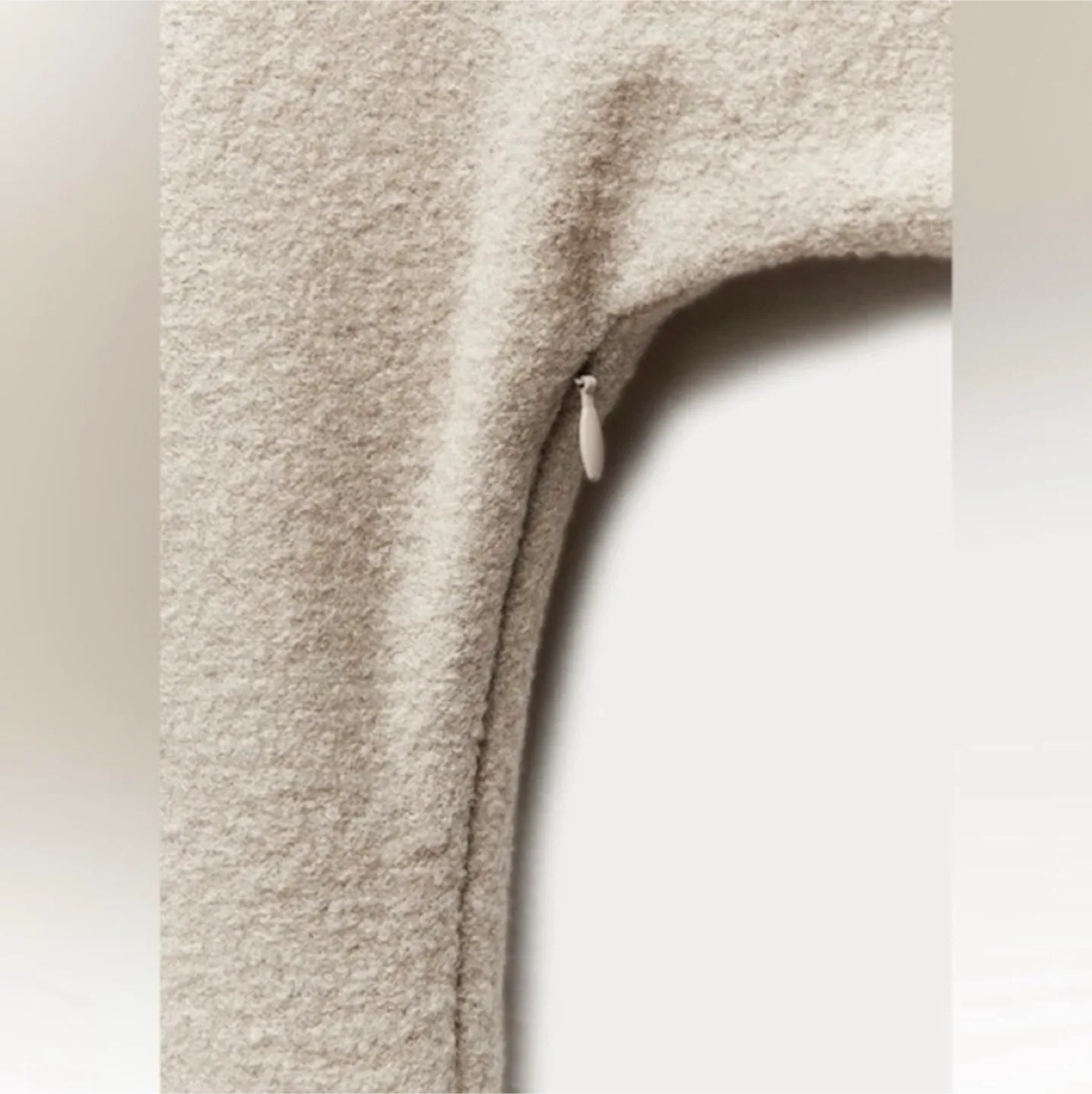 Zara 100% wool sweater dress medium image indicator(8)