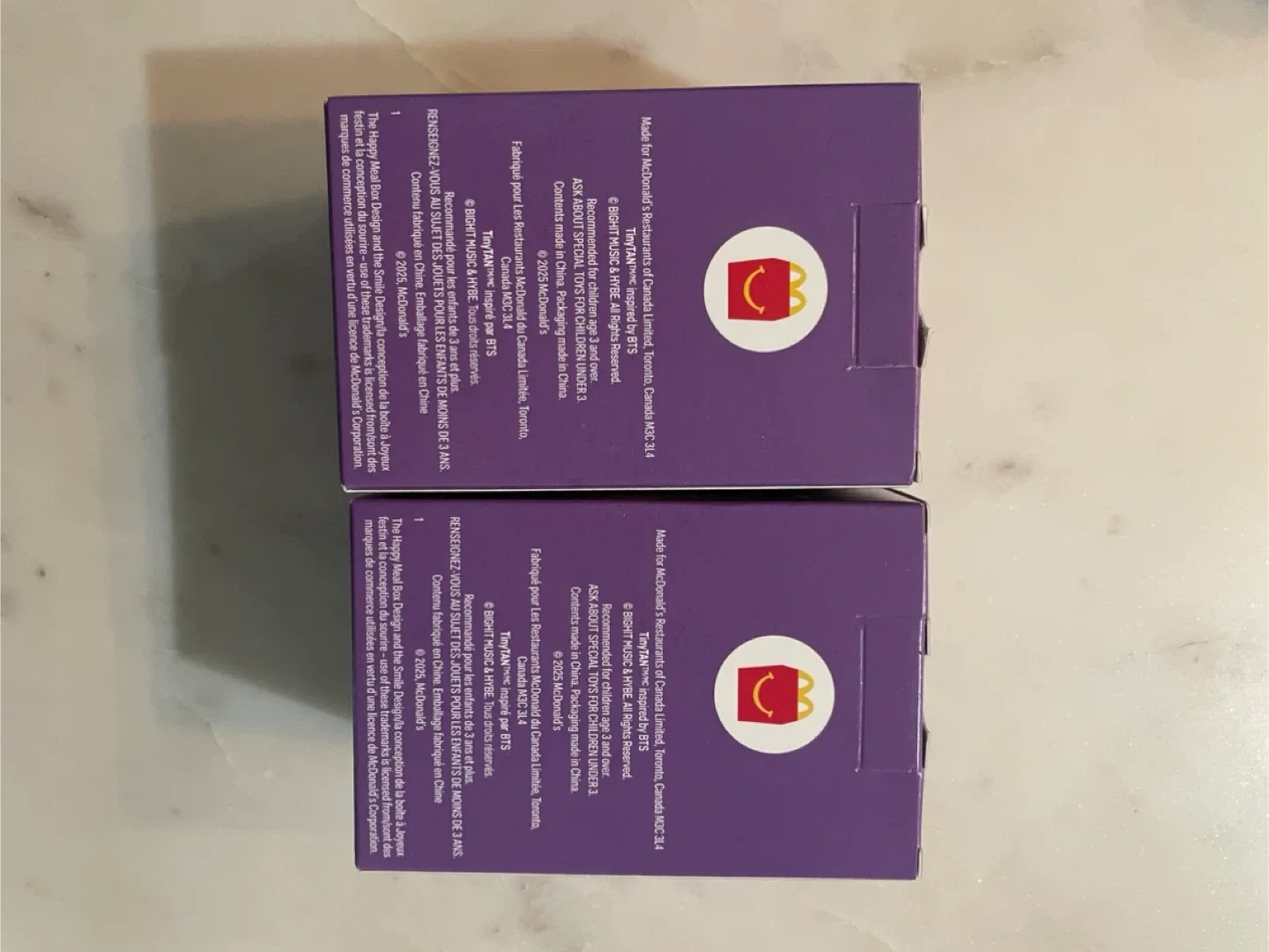 McDonald's BTS TinyTAN Figures - New in Box image indicator(2)