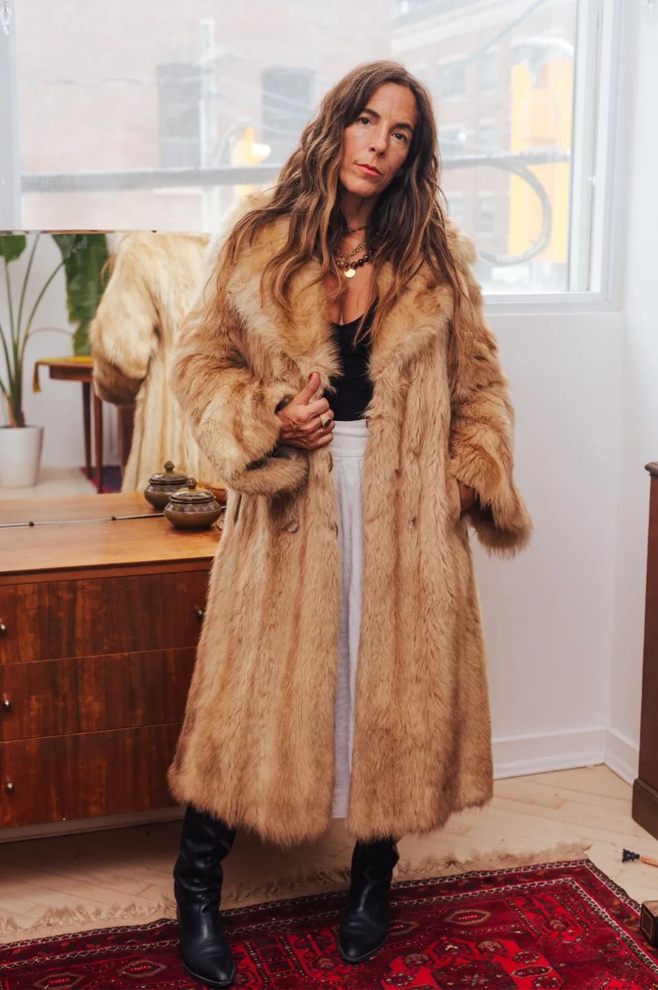 1970’s Fox Fur Vintage Coat 🤎
