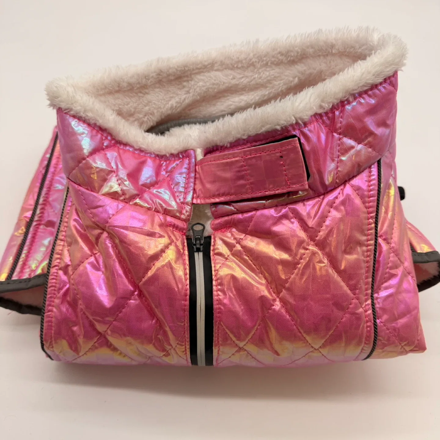 Brand new PPET Dog Winter Coat – XL Pink Waterproof & Fleece image indicator(2)