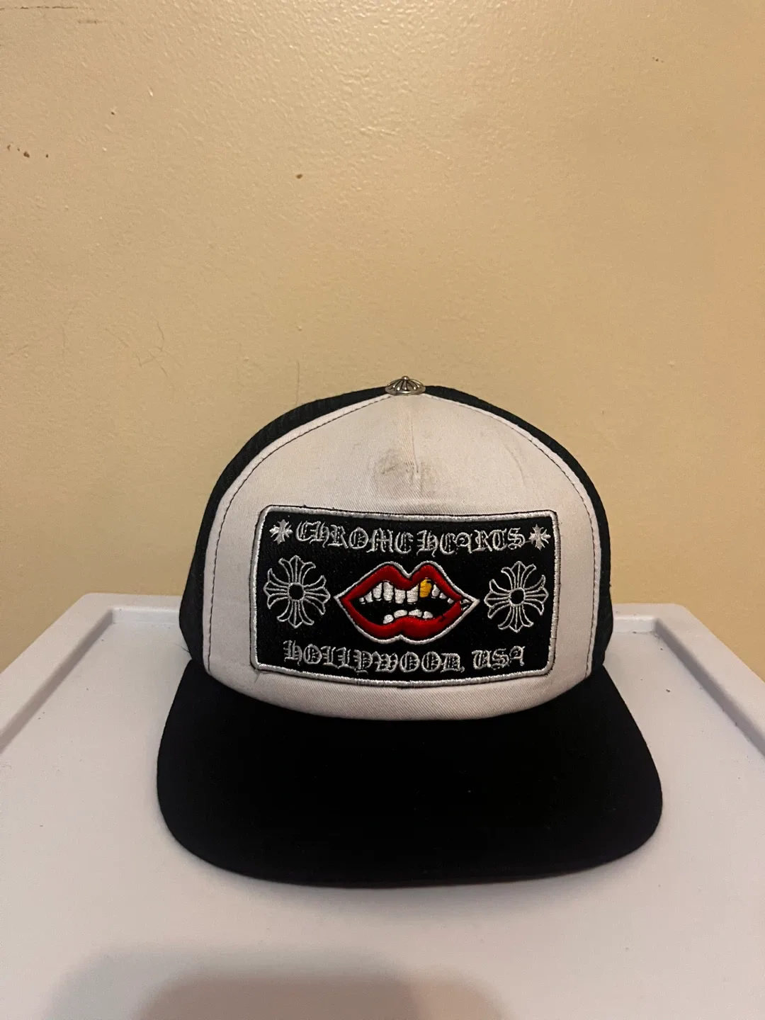 Chrome Hearts Hollywood USA Trucker Hat