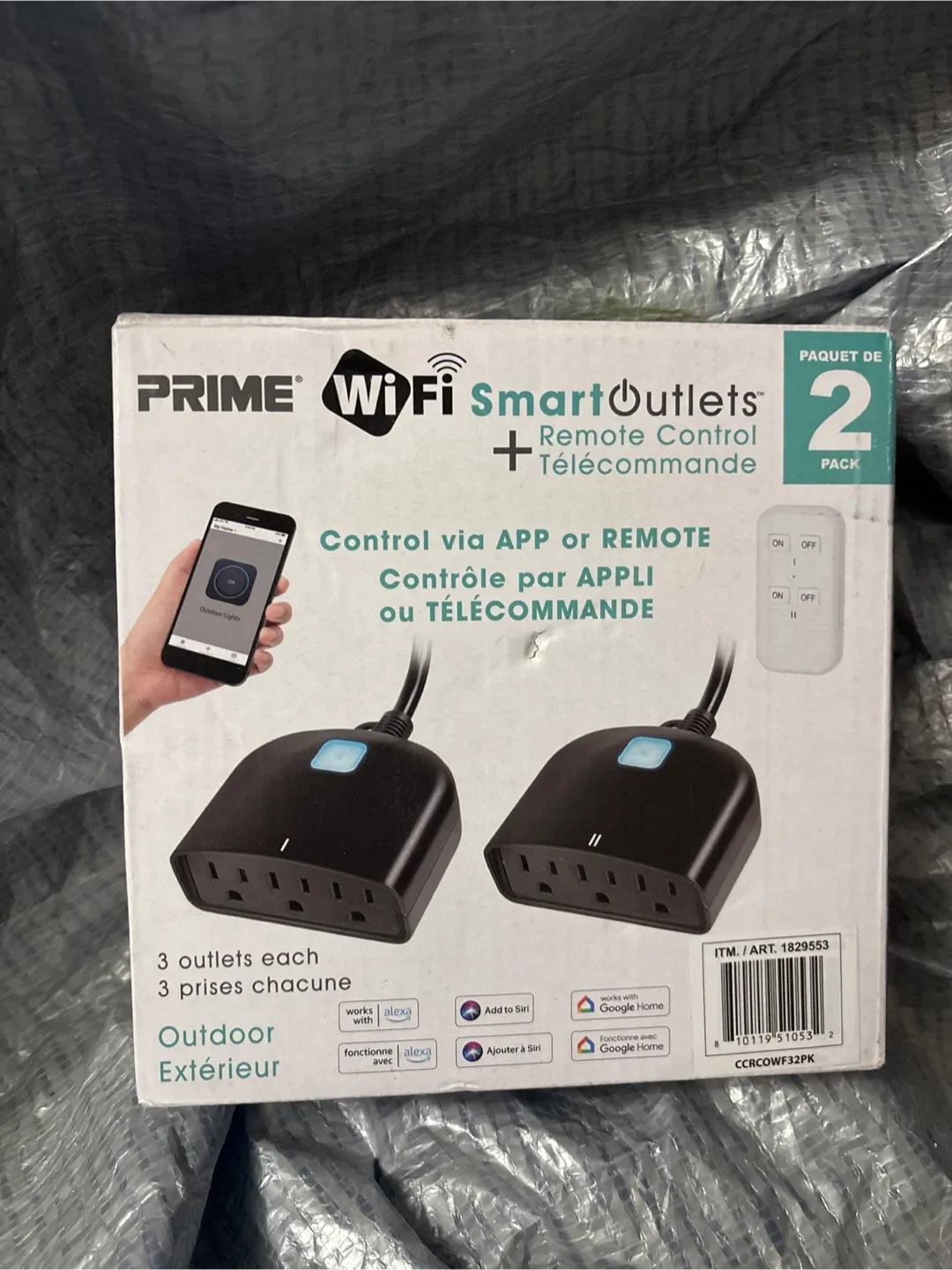 PRIME WiFi Smart Outlets 2-Pack thumbnail
