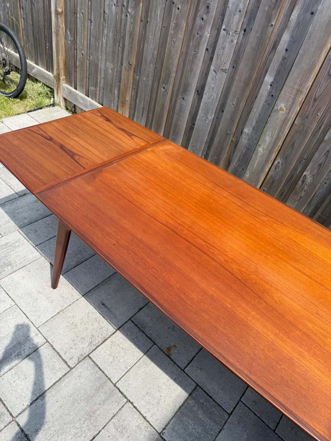Mcm Teak Dining Table thumbnail