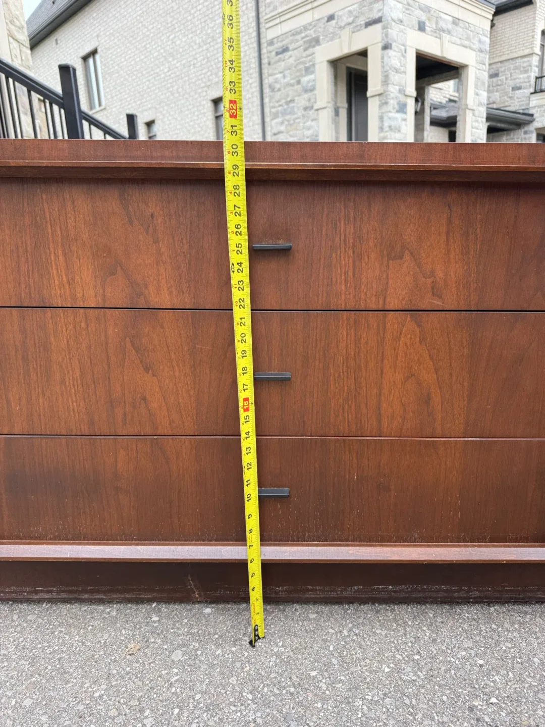 Vintage Mid-Century Modern Walnut Credenza image indicator(7)