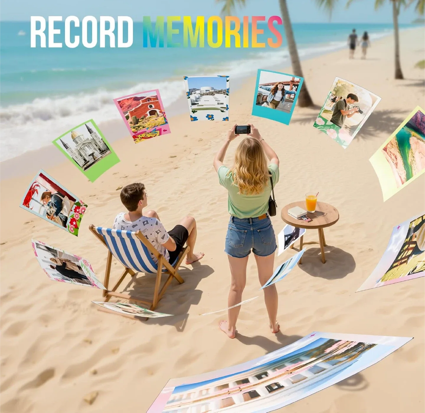 NELKO Pocket Photo Printer - Mini Wireless image indicator(6)