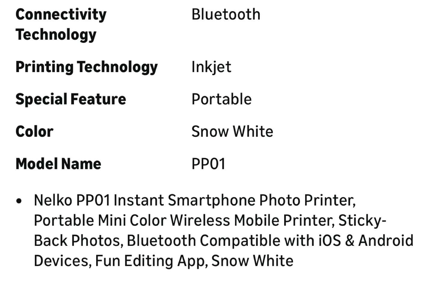 NELKO Pocket Photo Printer - Mini Wireless image indicator(9)