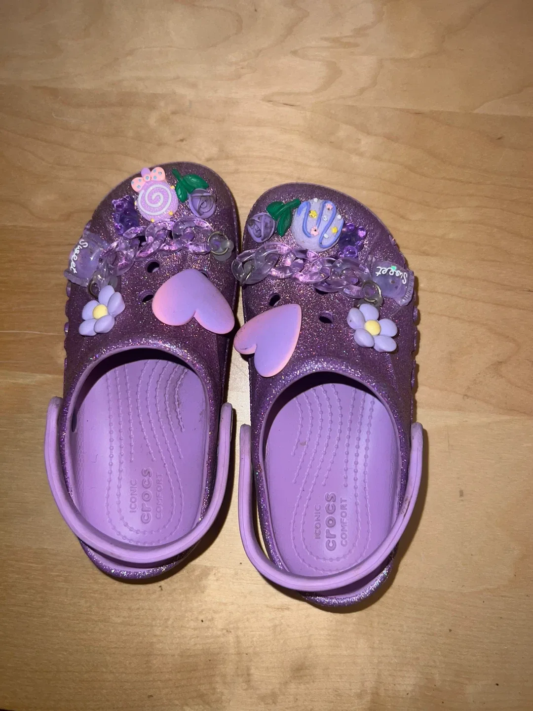 Crocs Kids Clog Purple Size 13 image indicator(4)