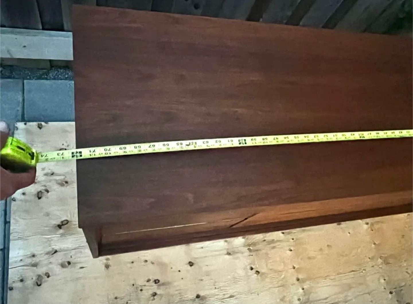 Mcm Walnut Dresser with Drawers Refinished image indicator(7)