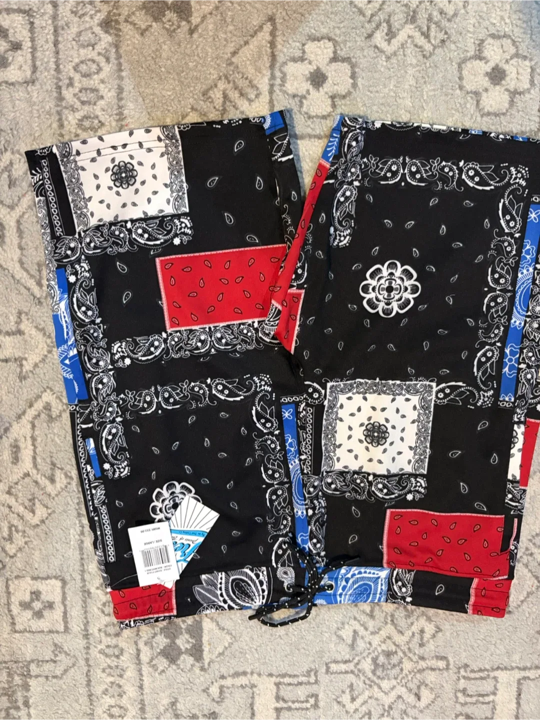 Paisley Print Shorts thumbnail