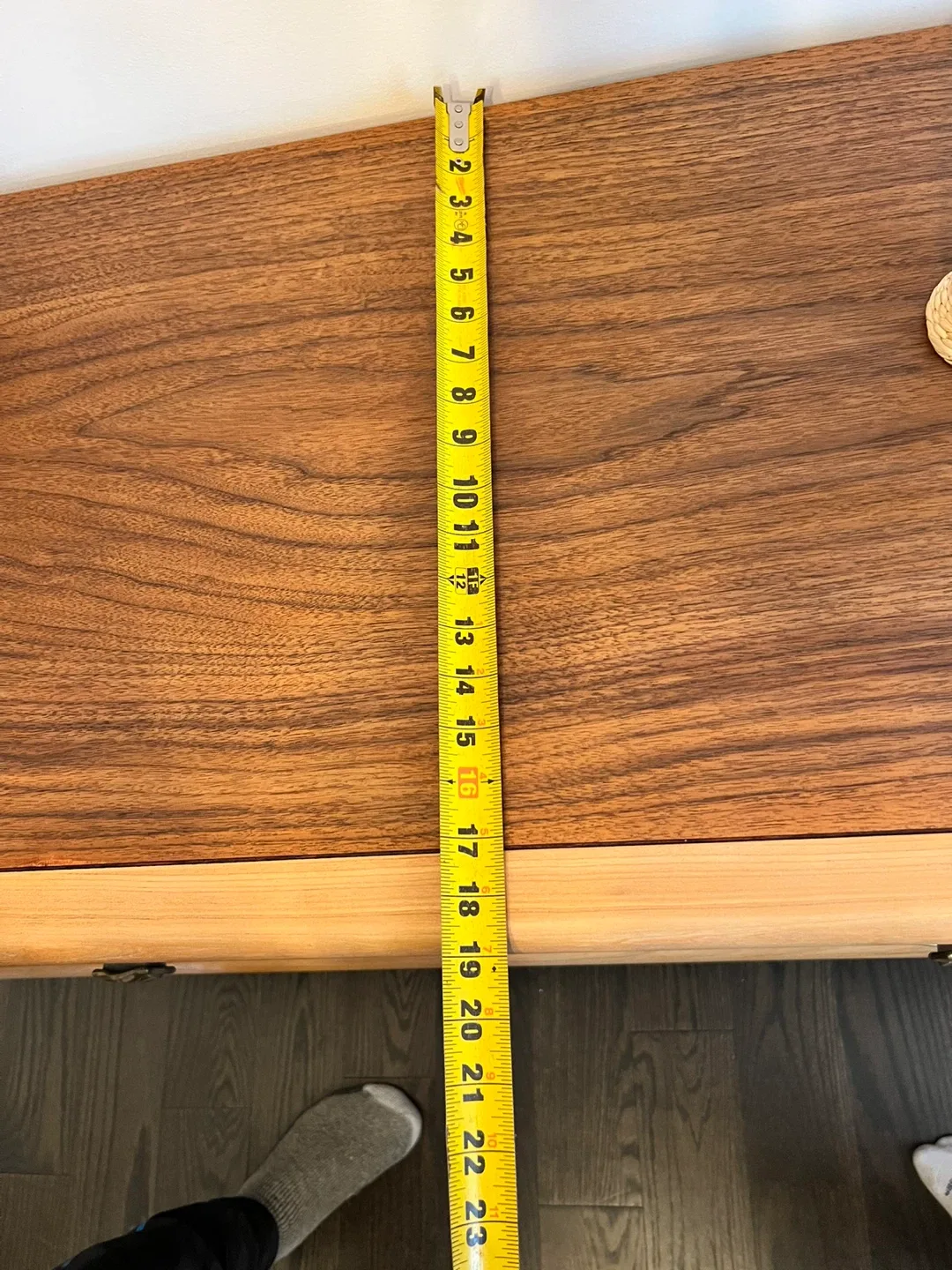 Mcm Walnut Dresser - Solid Wood Refinish image indicator(7)