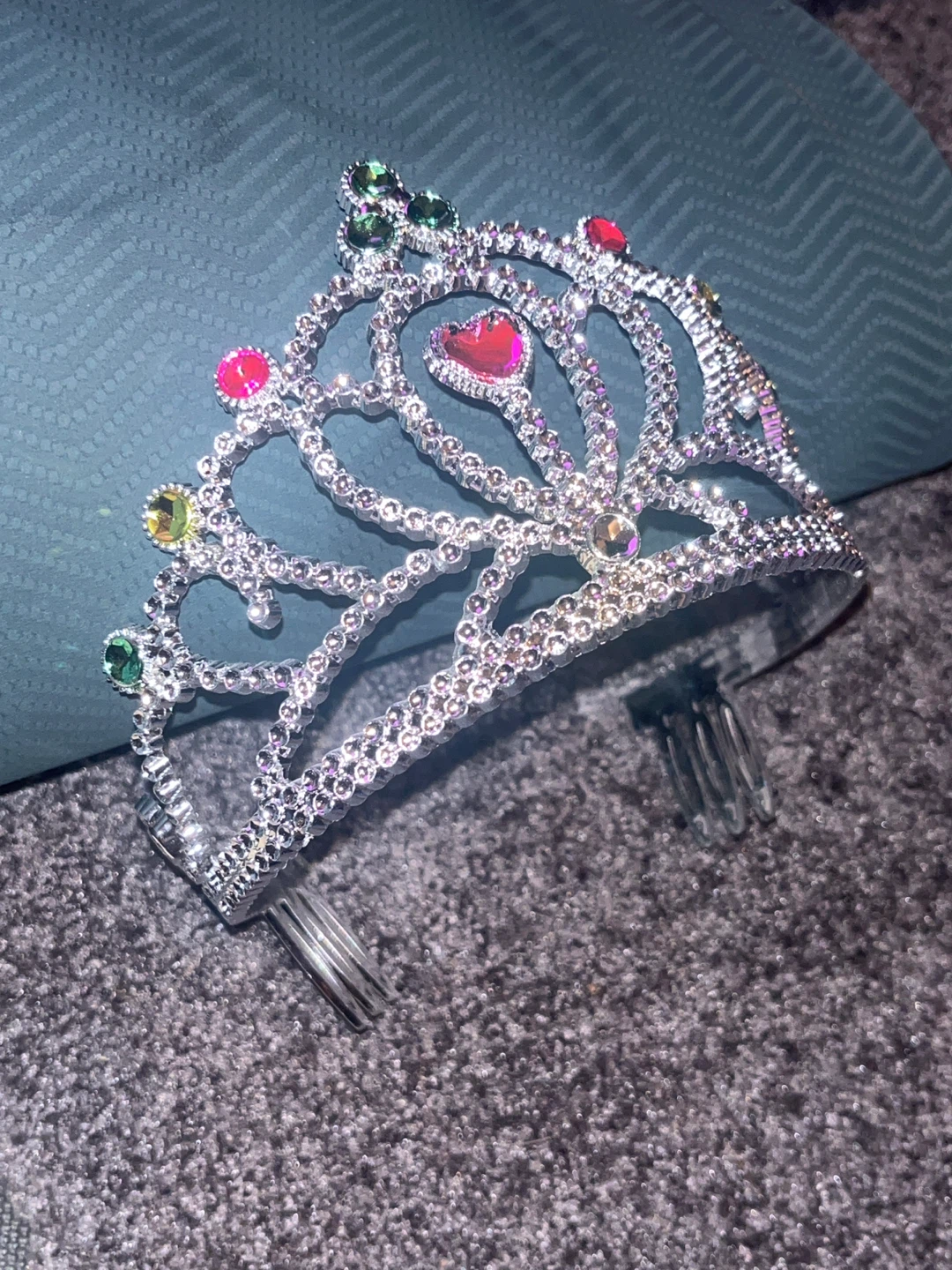Princess Tiara with Gemstones. 🥕