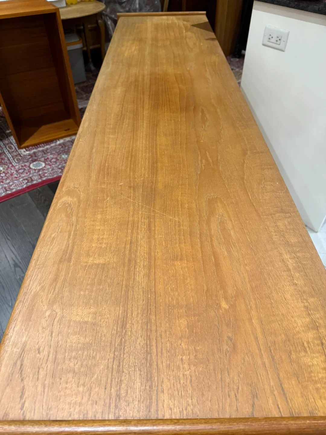 Mcm Danish teak Dresser with 9 Drawers image indicator(6)