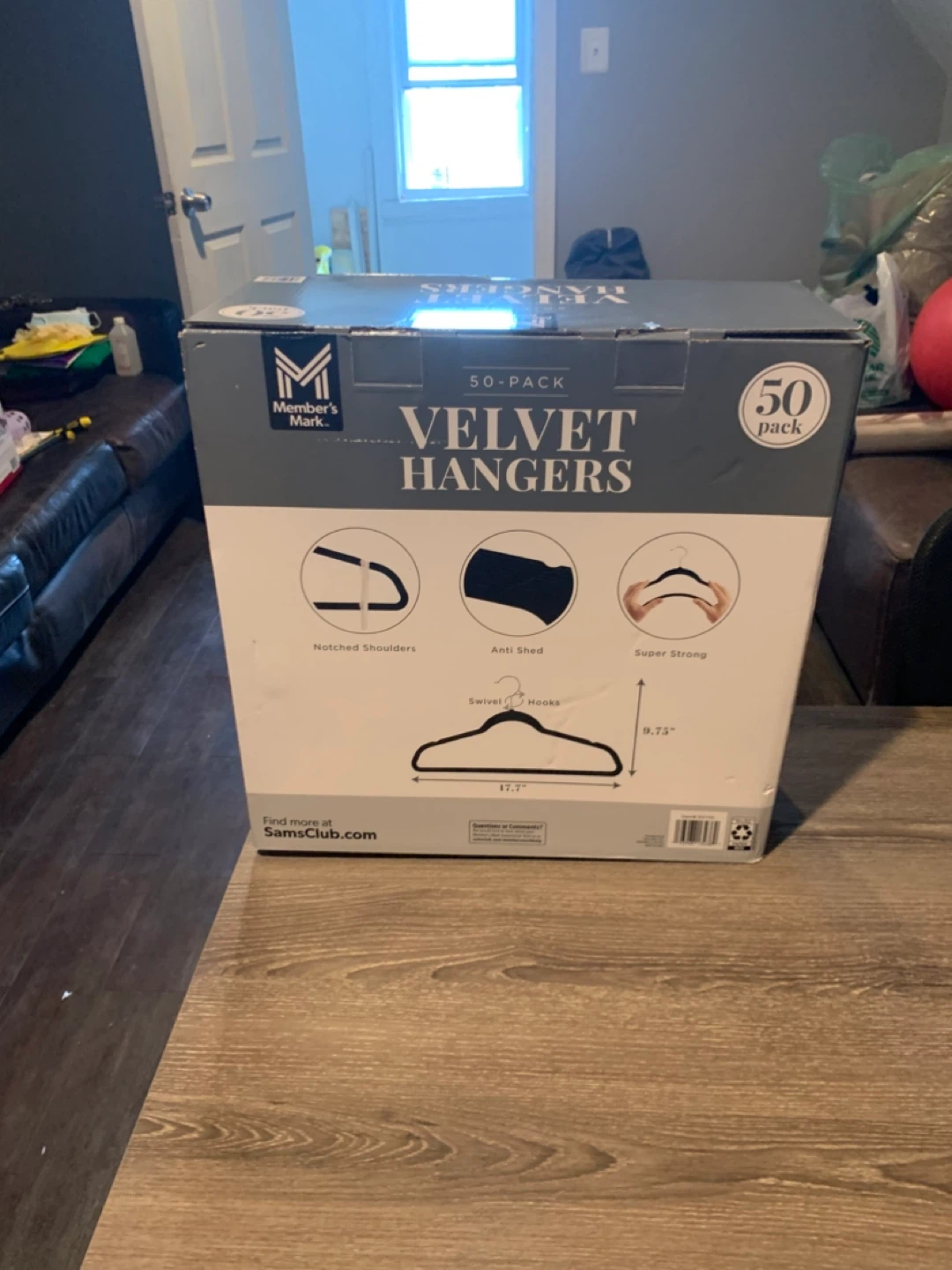 Member's Mark Velvet Hangers - 50 Pack - photo 2