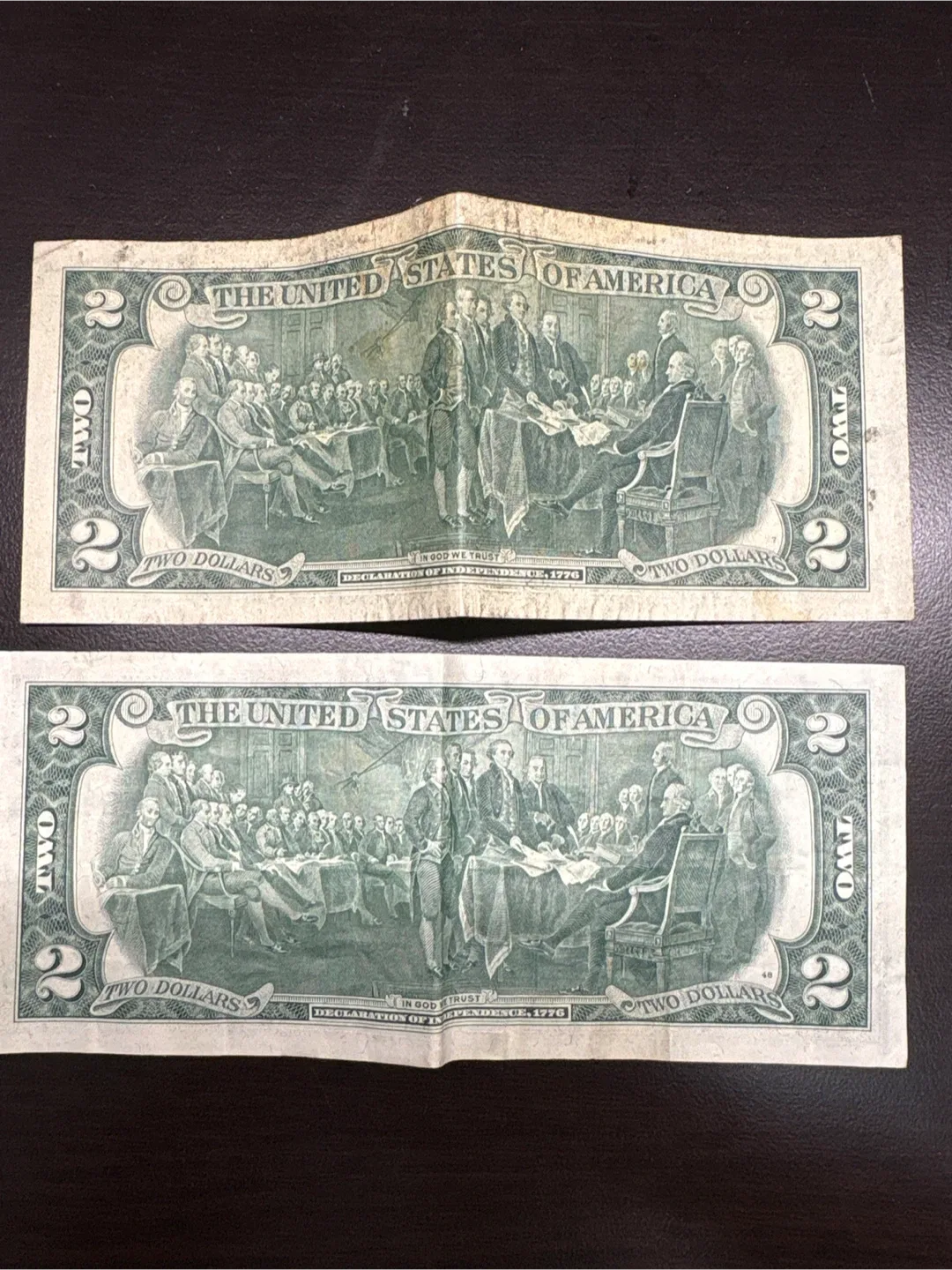 U.S. Two Dollar Bills 1976. image indicator(2)