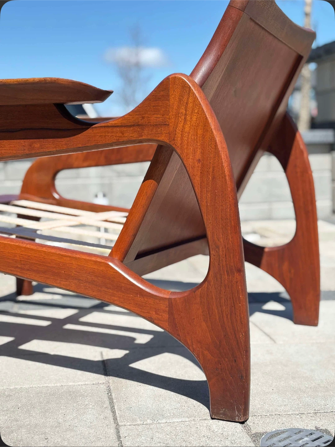 Danish Teak Mid-Century Modern Lounge Chair - photo 2