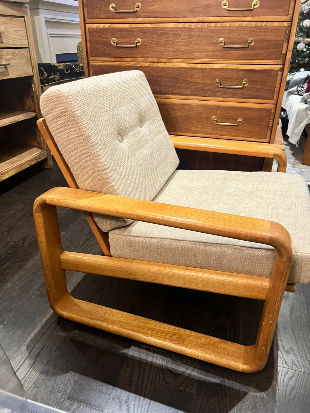 Mcm Danish Teak lounge Chair image indicator(2)