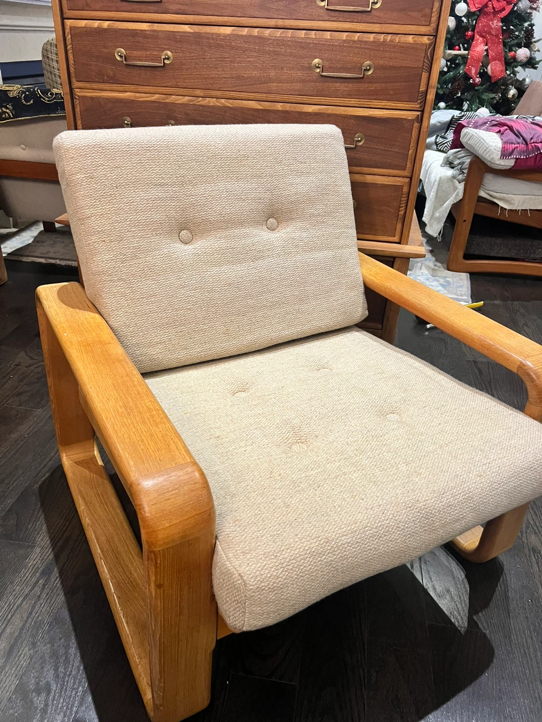 Mcm Danish Teak lounge Chair - photo 4