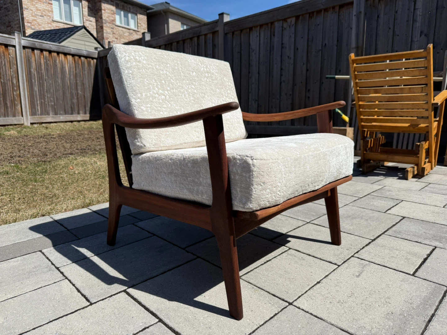 Mid-Century Modern Style Armchair