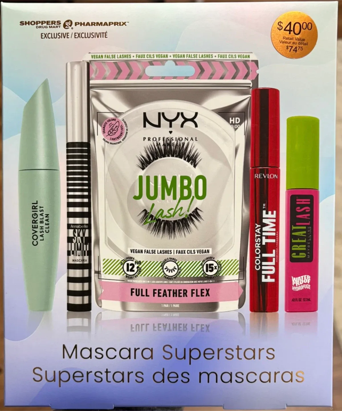 New Mascara Set (Covergirl, Annabelle, NYX, Revlon, Maybelline) image indicator(4)