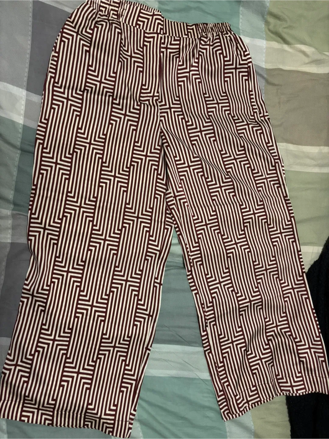 Farhi by Nicole Farhi Patterned Pants -Size M image indicator(2)