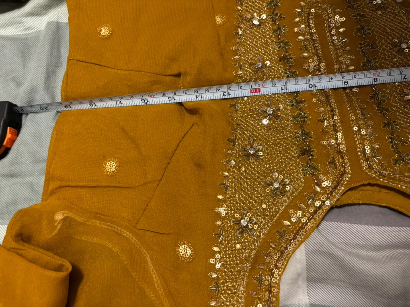 Mustard Yellow punjabi Suit image indicator(6)